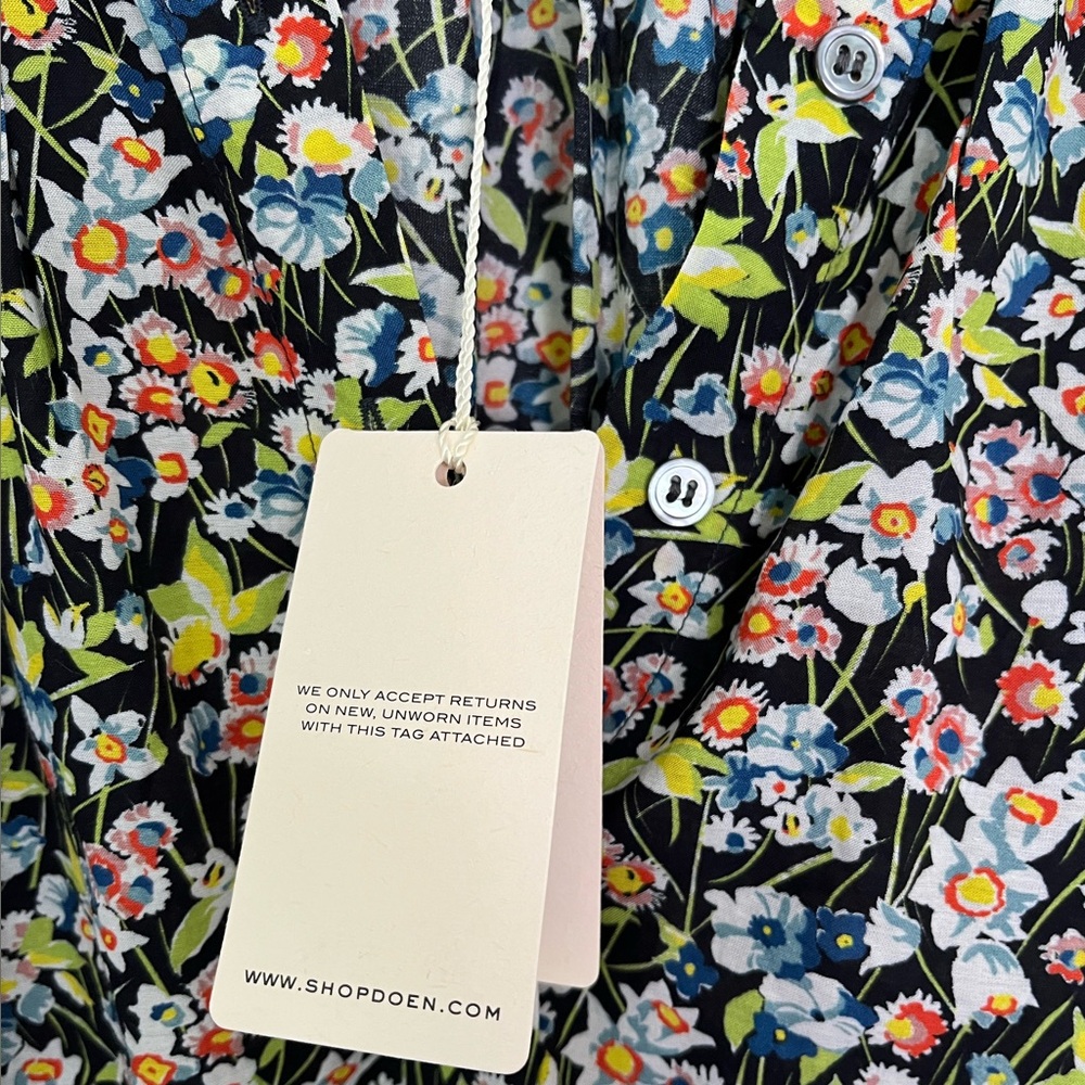 NWT Doen Jill Top in Blossom Breeze - Picture 6 of 7